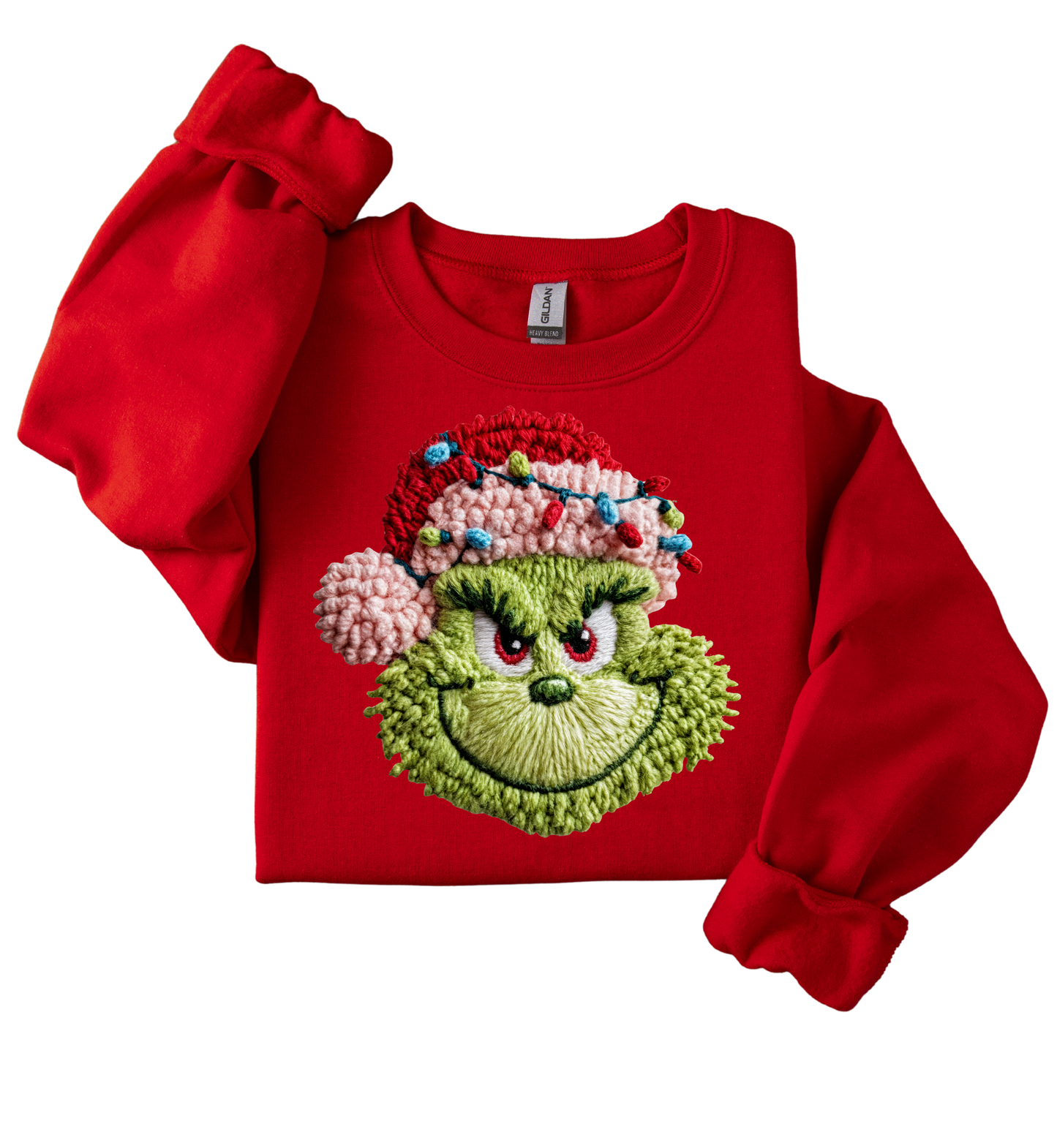 Holiday Cozy Grinch Sweatshirt | Festive winter crewneck