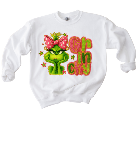 Grinchy Girl Sweatshirt