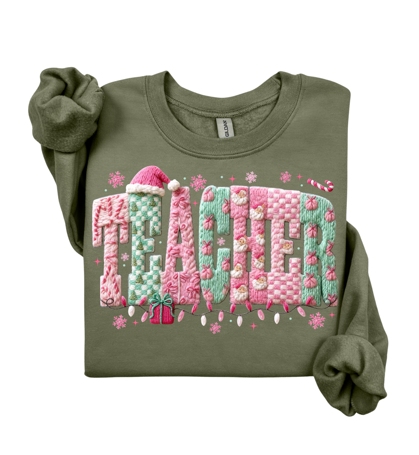 Teacher Holiday Cozy Crewneck