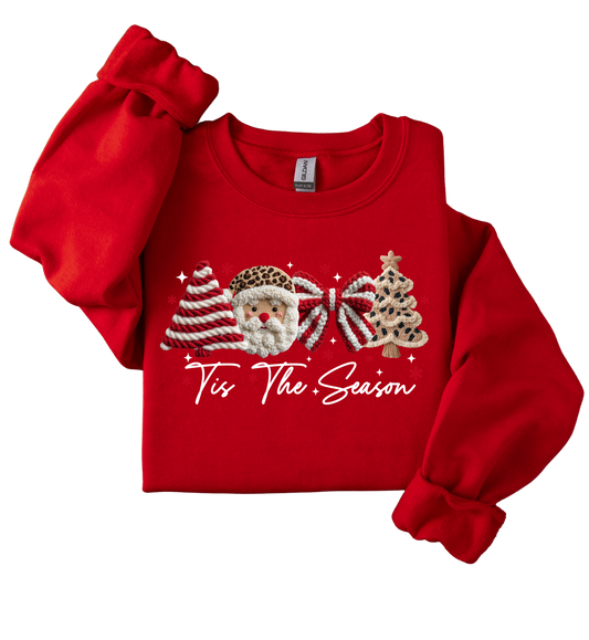 Tis The Season Santa Crewneck