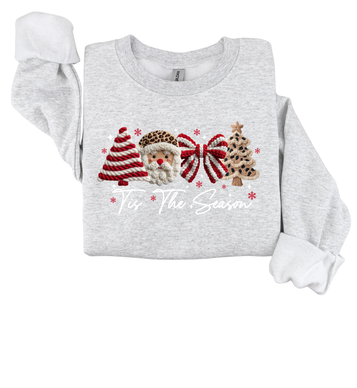 Tis The Season Santa Crewneck